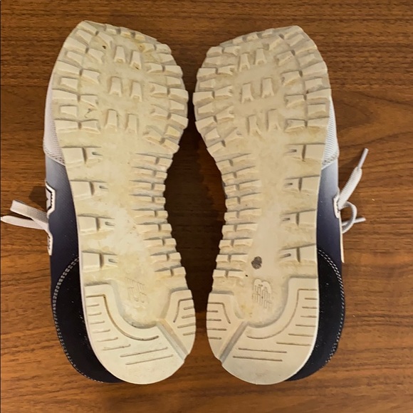 Grey & Black Ombré New Balance Sneakers - Picture 4 of 6